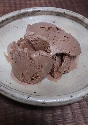 超簡単！チョコレートアイス-レシピのメイン写真