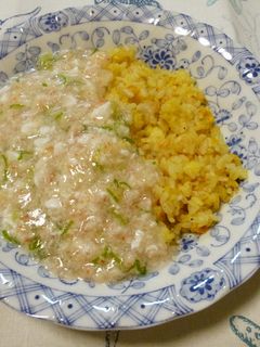 カニあんかけチャーハン!-レシピのメイン写真
