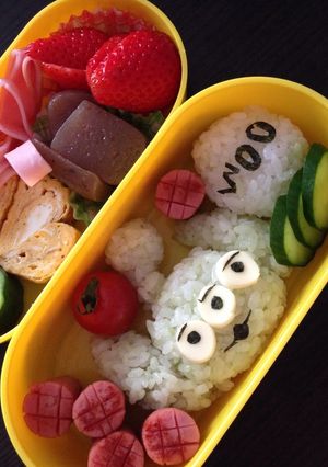 リトルグリーンメン★エイリアン キャラ弁-レシピのメイン写真