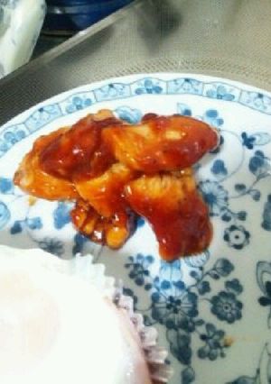 簡単＊むね肉の甘酢ケチャップ炒め-レシピのメイン写真