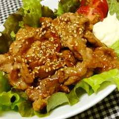 รูปของ 旦那の大好きな♡豚肉で簡単焼き肉