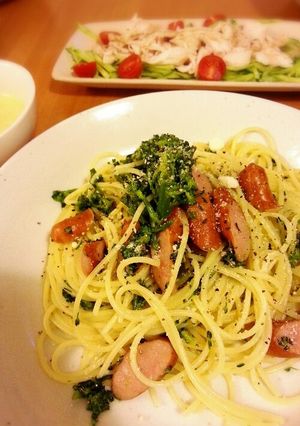ブロッコリーとウインナーのパスタ-レシピのメイン写真