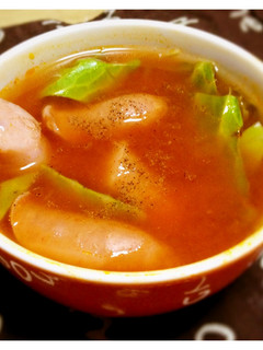 朝食に簡単★食べるトマトスープ-レシピのメイン写真