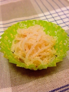 簡単あと1品!タラコと白滝の副菜。弁当も-レシピのメイン写真