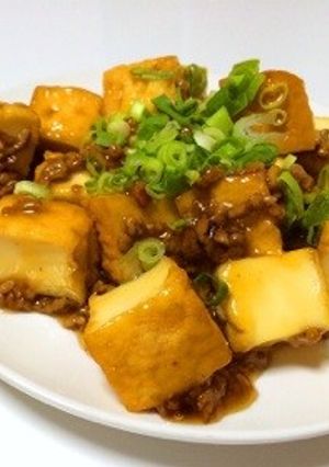 厚揚げのそぼろ餡-レシピのメイン写真