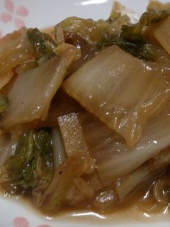 白菜のしょうが炒め煮-レシピのメイン写真