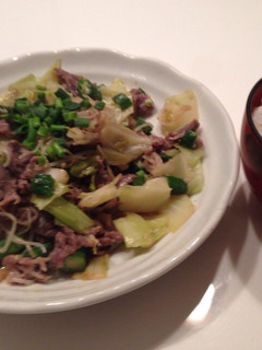牛肉と野菜の塩麹炒め-レシピのメイン写真