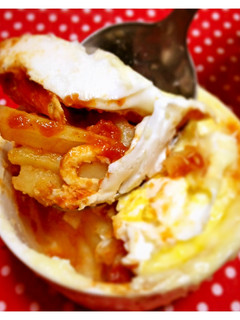 簡単朝食★トマトソースでココット♪-レシピのメイン写真