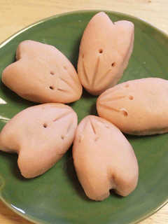 和菓子/練りきり(桜)-レシピのメイン写真