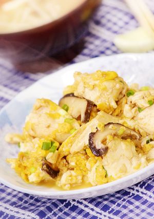 ホッとする味。玉子炒り豆腐-レシピのメイン写真