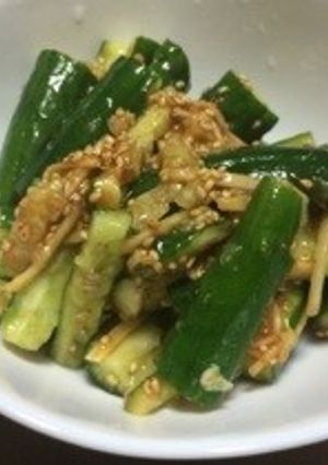 俺流！即席胡瓜の四川風和え物-レシピのメイン写真