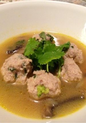 ジューシーな肉団子のスープ-レシピのメイン写真