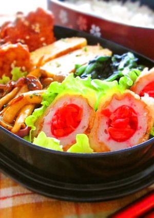 お弁当おつまみに♪竹輪天ぷらin紅生姜-レシピのメイン写真
