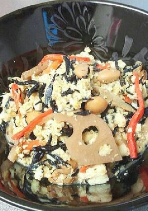 包丁・まな板不要!超手抜き!炒り豆腐-レシピのメイン写真