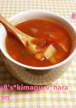 ♪クラシコソースdeミネストローネ♪-レシピのメイン写真