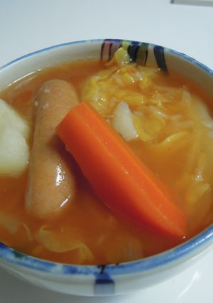 変身ミネストローネ-レシピのメイン写真