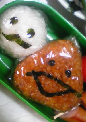 超簡単！なめこおにぎり①なめことマサル-レシピのメイン写真