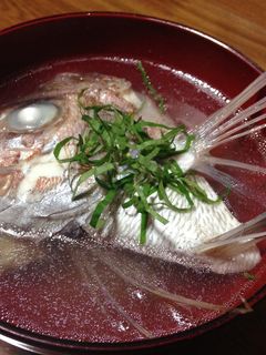 桜鯛(マダイ)の潮汁-レシピのメイン写真