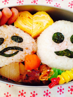 なめこ☆まさる☆キャラ弁-レシピのメイン写真