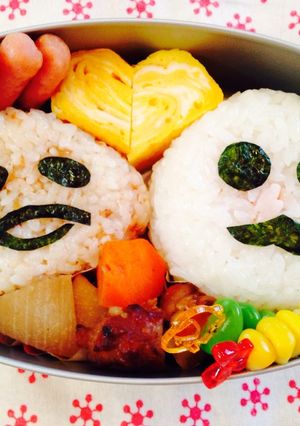 なめこ☆まさる☆キャラ弁-レシピのメイン写真