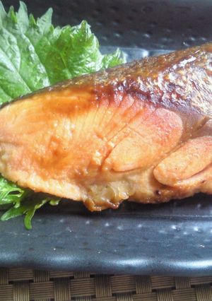 鮭の味噌漬け(^皿^)-レシピのメイン写真