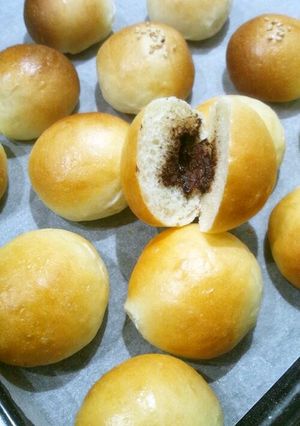 豆乳入りミニチョコ&あんパン♪-レシピのメイン写真