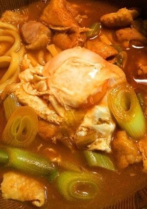 半生うどん 味噌煮込みうどん 宮きしめん-レシピのメイン写真