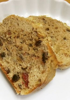 バナナ風味のフルーツケーキ-レシピのメイン写真