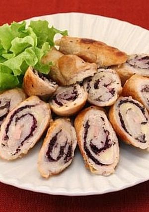 豚肉の赤しそチーズ巻き-レシピのメイン写真