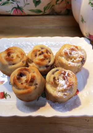 りんごとクランベリーのマフィン-レシピのメイン写真