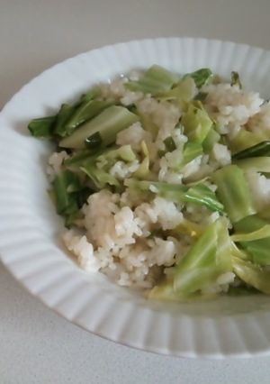 簡単キャベツのマヨチャーハン-レシピのメイン写真