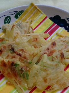 じゃがいもとねぎの薄焼き-レシピのメイン写真