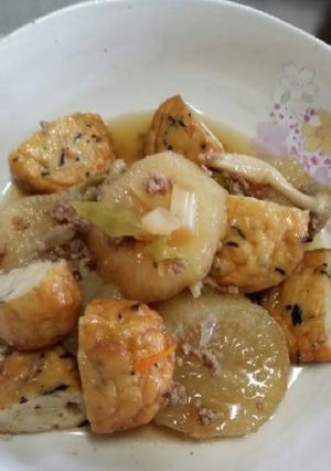 大根とそぼろの煮物-レシピのメイン写真