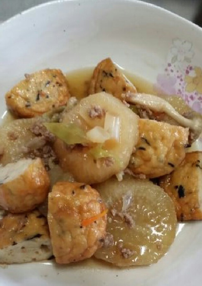 大根とそぼろの煮物-レシピのメイン写真