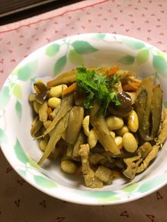 大豆とごぼうの炒め煮-レシピのメイン写真