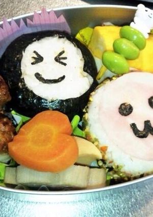 太鼓の達人☆おばけキャラ弁-レシピのメイン写真