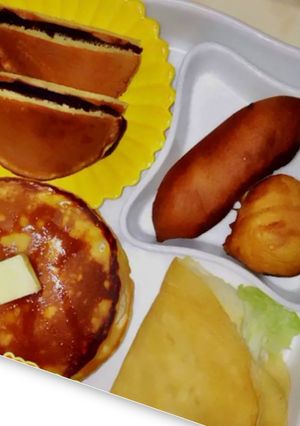 変身おやつ☆楽しい簡単便利なパンケーキ-レシピのメイン写真