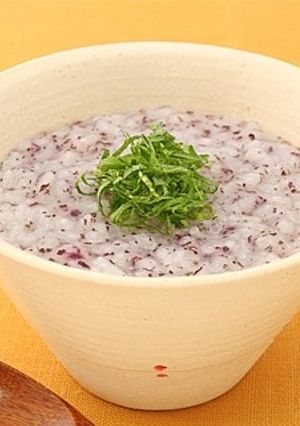 赤しそ粥-レシピのメイン写真