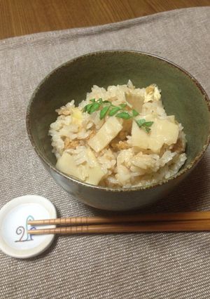 冷めても美味しい〜♩ごま油香る筍ごはん-レシピのメイン写真