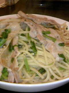 豚とろの柚胡椒パスタ-レシピのメイン写真