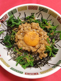 簡単!ヘルシーごま納豆丼-レシピのメイン写真