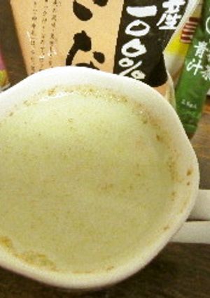 ホット♡抹茶シナモン黄粉ミルク酒-レシピのメイン写真