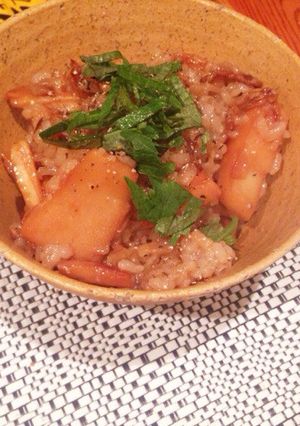 いっぱい食べても太らない！ヘルシー筍ご飯-レシピのメイン写真