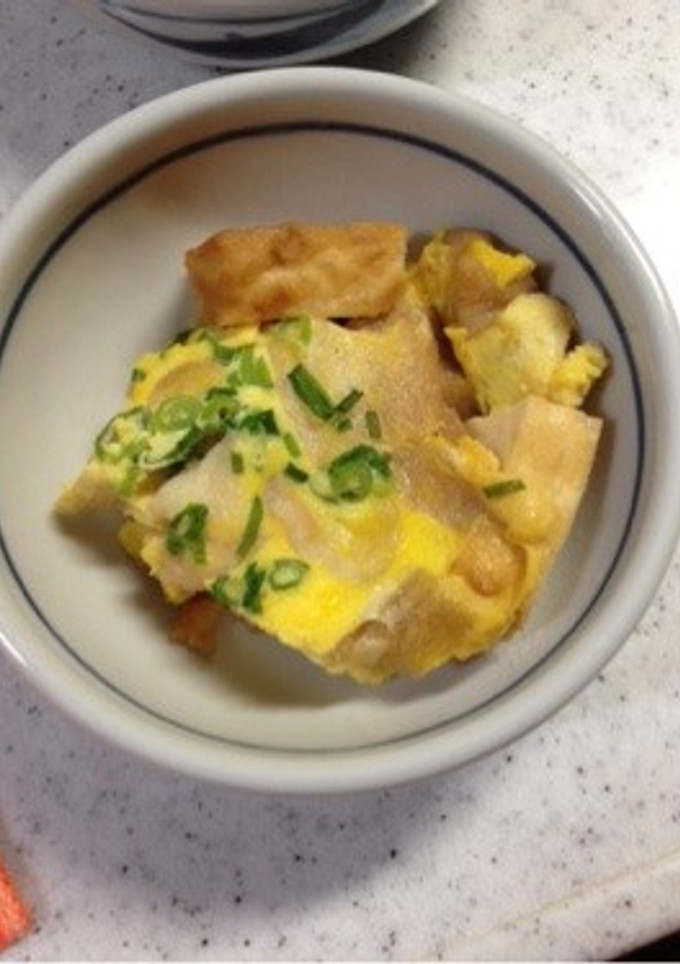 厚揚げと麩の卵とじ-レシピのメイン写真