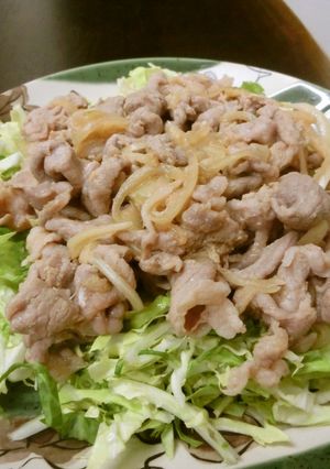 切り落とし肉で☆簡単豚肉の生姜焼き-レシピのメイン写真