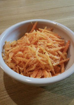 簡単作りおき&お弁当にも♪たらこにんじん-レシピのメイン写真