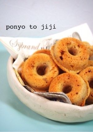＊マクロビ＊さつまいもの焼きドーナツ♡-レシピのメイン写真