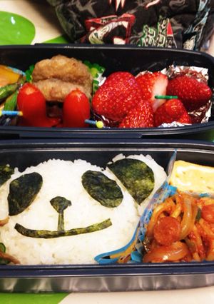 ☆可愛いパンダちゃんお弁当☆-レシピのメイン写真