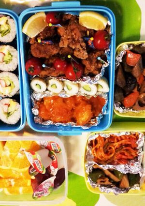 小学校初めての運動会！お弁当-レシピのメイン写真