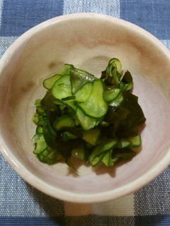 胡瓜とわかめの酢の物-レシピのメイン写真